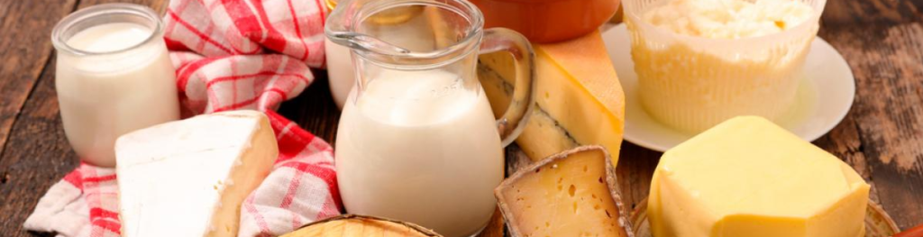 Lácteos para adelgazar, una gran selección de quesos, leche, mantequilla